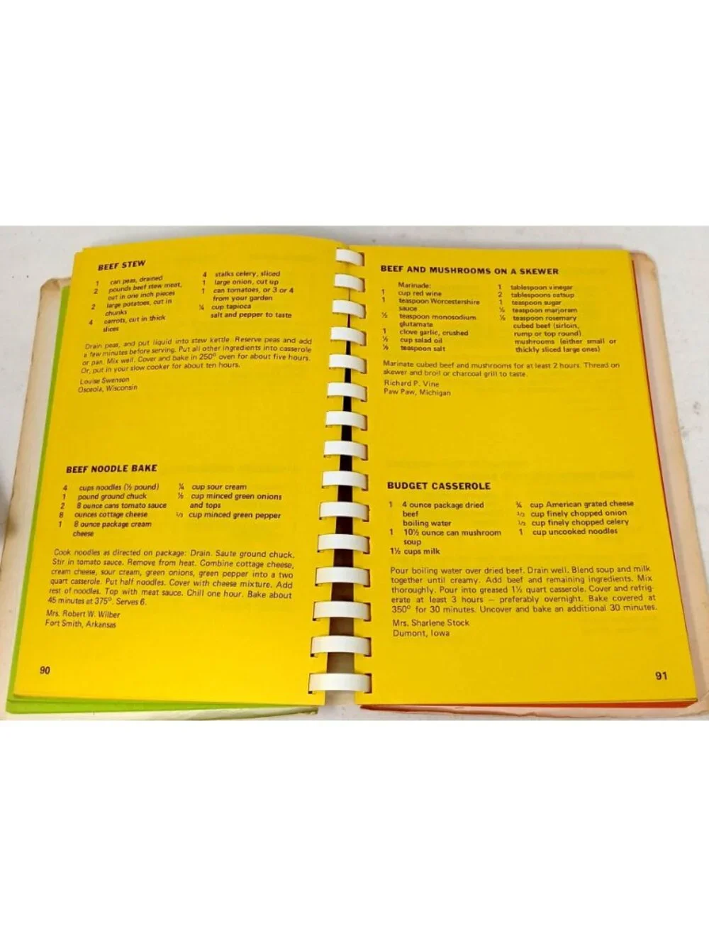 Vintage 1976 Garden Of Goodness Recipes From the Heartland Shurfine #H-6